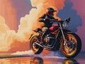Гульня 3D Мото Симулятор онлайн