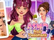 Гульня ASMR Лячэнне Ногцяў онлайн Гульня ASMR Лячэнне Ногцяў онлайн