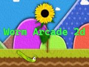 Гульня Worm Arcade 2D онлайн