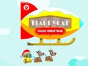 Гульня ФлэппиКот Сумасшедшее Рождество онлайн