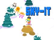 Гульня Лыжны спусці онлайн