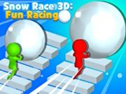 Гульня Снегавыя Гонки 3D: Задавальняючы Гонкі онлайн