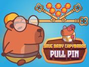 Гульня Выратуйце малых капібар Pull Pin онлайн
