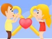 Гульня Любоўная гісторыя з пін-загадкамі онлайн