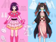 Гульня Лялька анімэ: DIY Cosplay Girl онлайн