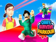 Гульня Obbi Parkur для выжывання онлайн