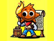 Гульня Skrunks: Фокеры ў лабірынце онлайн