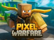 Гульня Minecraft: піксельная вайна онлайн