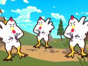 Гульня Курыны шутэр онлайн
