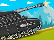 Гульня Танк лютасць: бітва з босам 2d онлайн