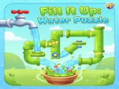 Гульня Fill It Up: Water Puzzle онлайн