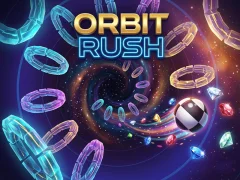 Гульня Orbit Rush 3D онлайн