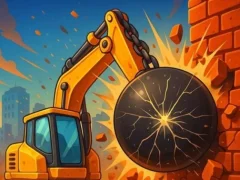 Гульня Удар экскаватар: паломка онлайн