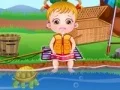 Гульня Дзіця Хейзел Час Рыбалкі онлайн