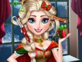 Гульня Ледзяная каралева - Калядныя сапраўдныя прычоскі онлайн Гульня Ледзяная каралева - Калядныя сапраўдныя прычоскі онлайн