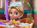 Гульня Goldie Догляд за купаннем дзіцяці онлайн