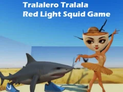 Гульня Tralalero Tralala Squid Гульня Чырвонае святло онлайн