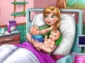 Гульня Нараджэнне двухнікоў лёдавай прынцэсы онлайн