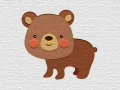 Гульня Пазл з Малюнка Мядведзя онлайн