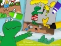Гульня Раскрашванне Кіккера онлайн