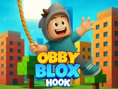 Гульня Obby: Block Hook онлайн