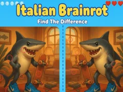 Гульня Italian Brainrot: Знайдзі адрозненні онлайн Гульня Italian Brainrot: Знайдзі адрозненні онлайн
