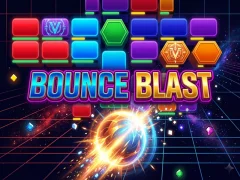 Гульня Bounce Blast онлайн