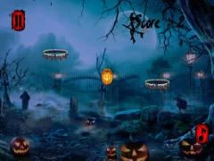 Гульня Flappy Halloween Run онлайн