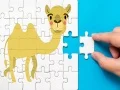Гульня Вызов Пазла Бактрыійскага верблюда онлайн
