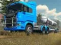 Гульня Симулятар Грузавіка з Прычапкай Off Road онлайн