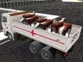 Гульня Transport domashnikh zhyvotnykh z kamionam онлайн