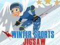 Гульня Зімовыя віды спорту Пазл онлайн
