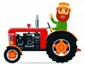 Гульня Мультфільмныя трактары для фермы онлайн