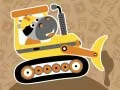 Гульня Схаваныя будаўнічыя грузавікі онлайн Гульня Схаваныя будаўнічыя грузавікі онлайн