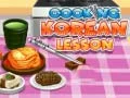 Гульня Урок кукинга карэйскай кухні онлайн