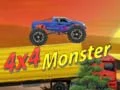 Гульня 4x4 Монстр онлайн Гульня 4x4 Монстр онлайн