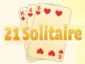 Гульня 21 Solitaire онлайн Гульня 21 Solitaire онлайн