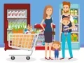 Гульня Шчаслівы Шопінг Пазл онлайн