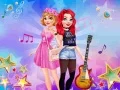 Гульня Музычная сцэна прынцэс онлайн