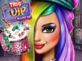 Гульня Tris VIP Макіяж Лялечкі онлайн