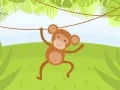 Гульня Смешныя малпы размалёўка онлайн