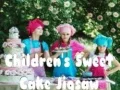 Гульня Дзіцячы Салодкі Пірог Пазл онлайн