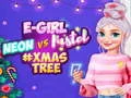 Гульня Нэон супраць E Дзяўчыны #Дэкор Ноўгадняй Елкі онлайн