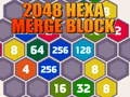 Гульня 2048 Шестигранны Кірпіч Блок онлайн