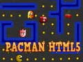 Гульня Pacman HTML5 онлайн