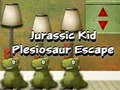 Гульня Jurassic Kid: Уцёкі Плезіазавра онлайн