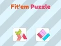 Гульня Пазл Fit'em онлайн