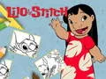 Гульня Кніга для раскрашвання Ліла і Сціч онлайн Гульня Кніга для раскрашвання Ліла і Сціч онлайн