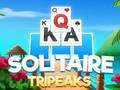 Гульня Solitaire TriPeaks онлайн