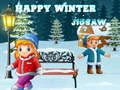 Гульня Шчаслівы зімовы пазл онлайн